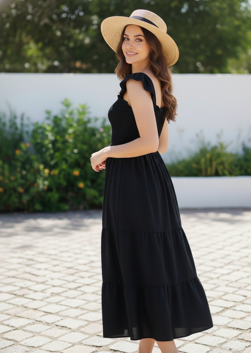 Vestido Largo Campestre